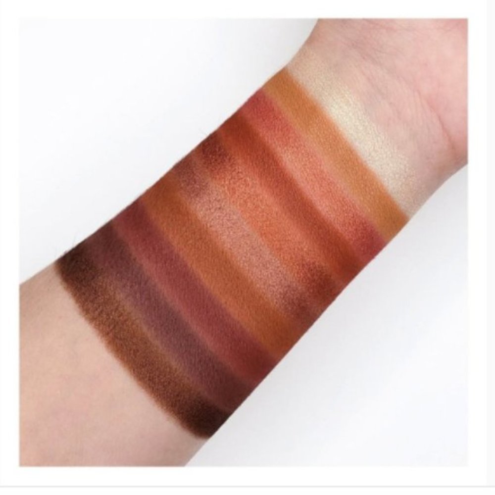 Crown Pro Eyeshadow Palette 10 Colors Fuego Collection/ Warm Tones- NIB - Picture 4 of 8